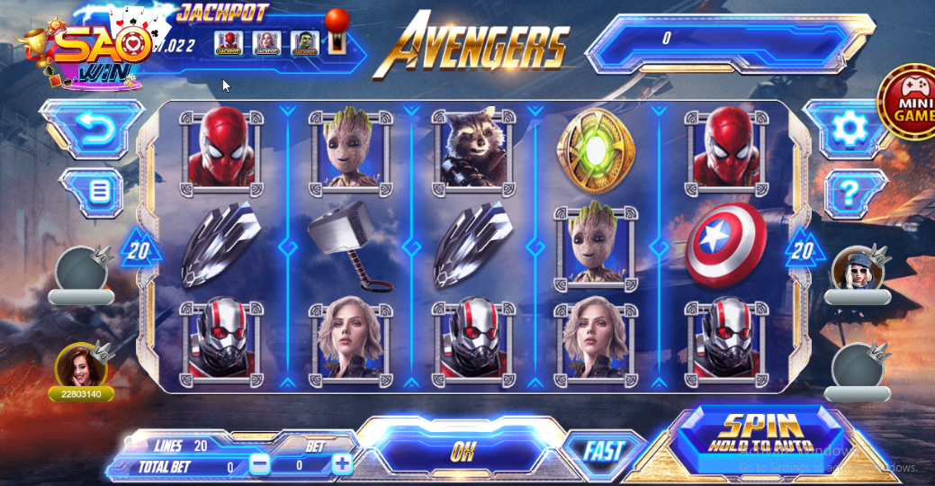 Hướng dẫn tham gia nổ hũ Avengers
